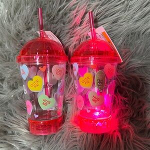 Valentine's Day Light-Up Party Cups